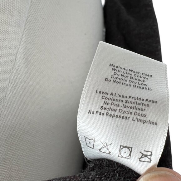 Spiritual Gangster Grateful Pullover Sweatshirt Charcoal Black Size Small - Picture 9 of 10